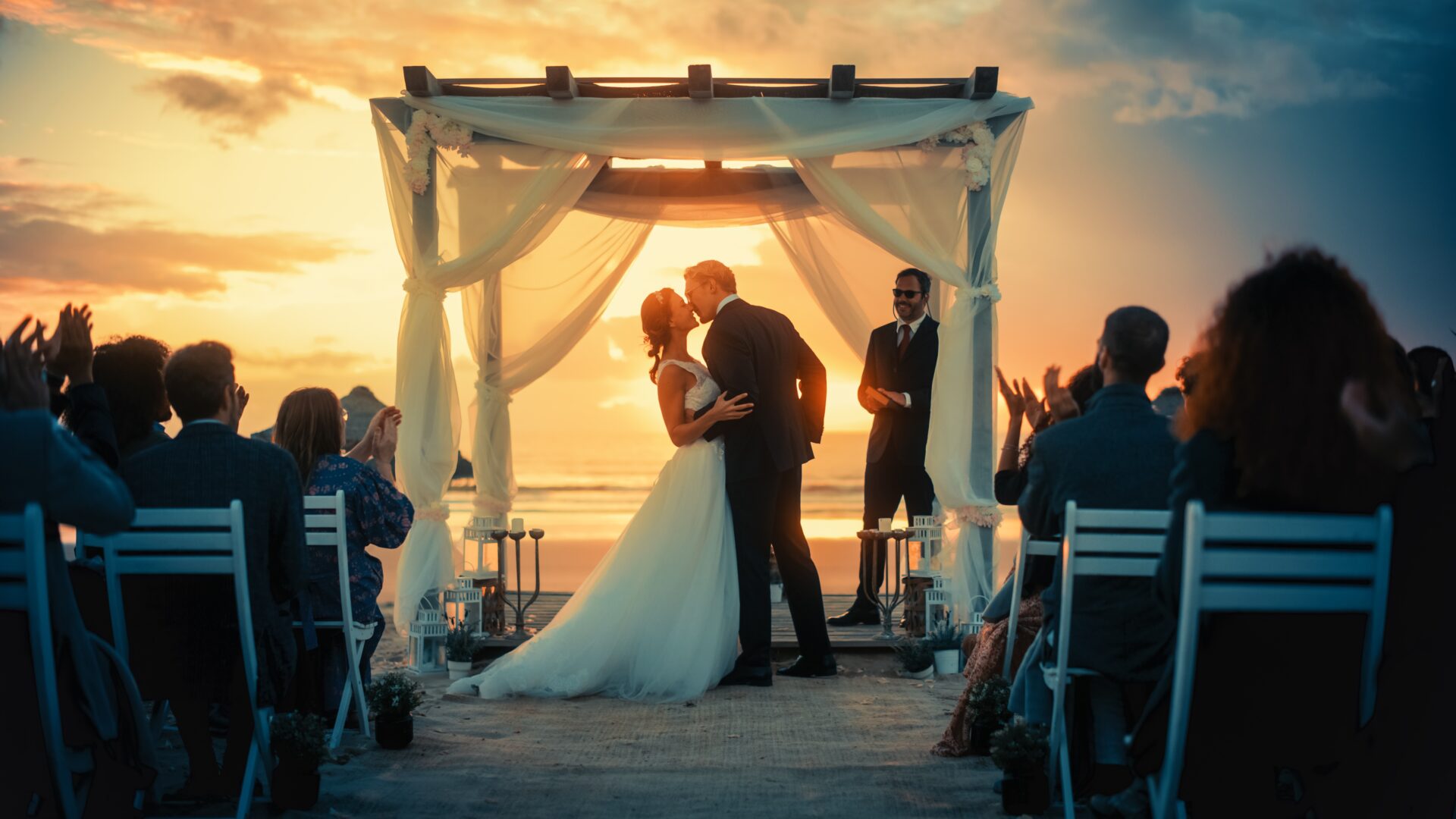 Casamento ao ar livre
