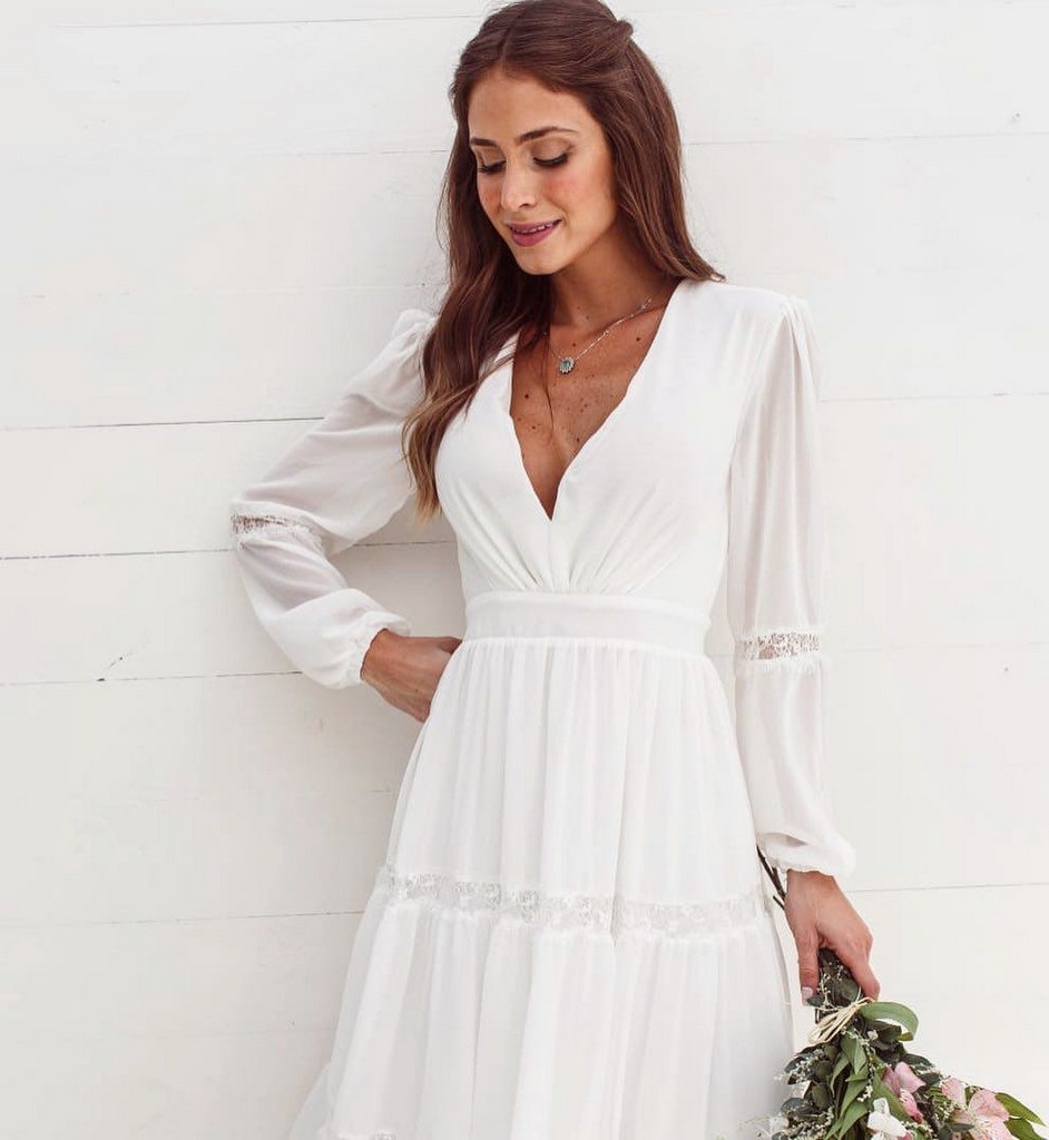 Como escolher o vestido perfeito para o seu casamento no civil